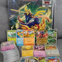 100 Carte Pokemon + Album + pikachu