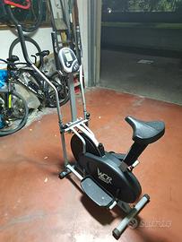 Cyclette Ellittica 2-in-1  (Cinghia nuova!) 
