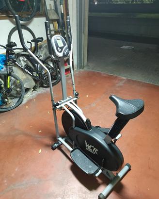 Cyclette Ellittica 2-in-1  (Cinghia nuova!) 