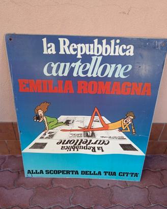 cartello pubblicitario la repubblica 