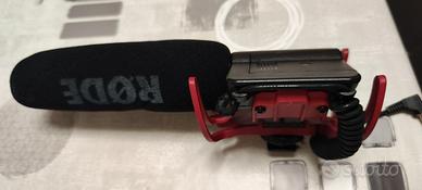 Microfono Rode preamplificato con batteria 