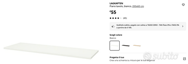 Coppia di scrivanie Ikea