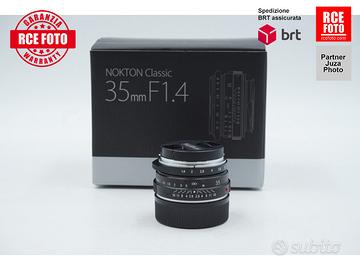Voigtlander Nokton 35 F1.4 VM II Classic S.C. (Lei