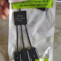 Micro USB OTG Charge HUB