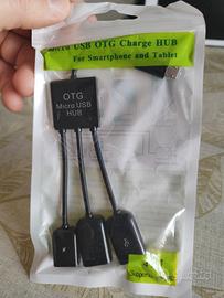 Micro USB OTG Charge HUB