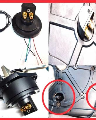 TECHNICS SL 1200 1210 KIT PER CABLAGGIO ESTERNO