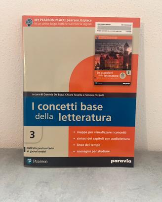 I concetti base della letteratura (Paravia) NUOVO