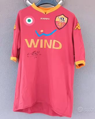Maglia Roma autografata Totti