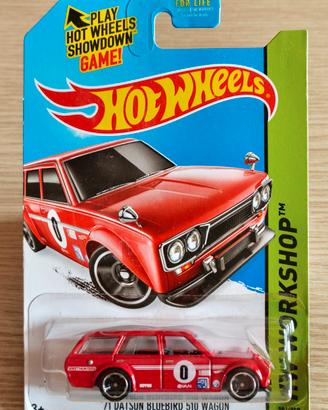 Hot Wheels '71 Datsun Bluebird 510 Wagon-Hw Work