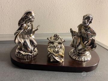 Presepe argentato