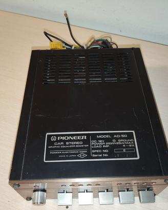 Pioneer Graphic Equalizer with booster AD-50