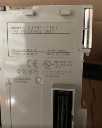 Omron CJ1W-II101 I/O INTERFACE UNIT