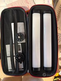 Kit 2x Tubi LED RGB Ambitful A2 con Custodia