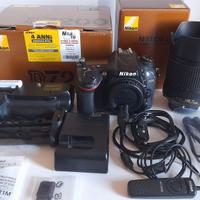 Kit reflex APS-C  Nikon D7200, 27.100 scatti