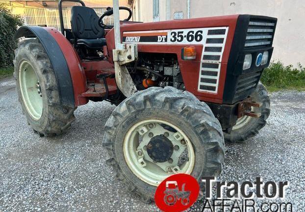 Fiat 35-66 dt trattore usato motore 0 ore 4x4 FRUT