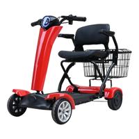 Scooter Disabili/Anziani Pieghevole da Telecomando