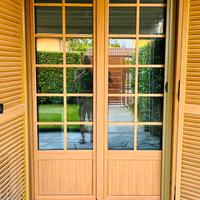 Porta finestra in alluminio