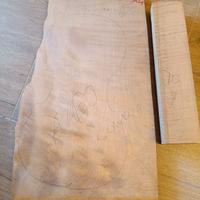 legno liuteria violino - set acero tangenziale 