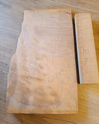 legno liuteria violino - set acero tangenziale 