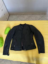 Giubbotto moto donna