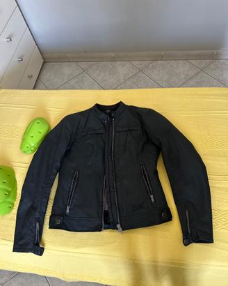 Giubbotto moto donna