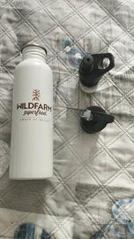 Borraccia in alluminio con tappo classico e sport