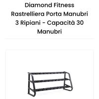 rastrelliera Diamond  3 ripiani 