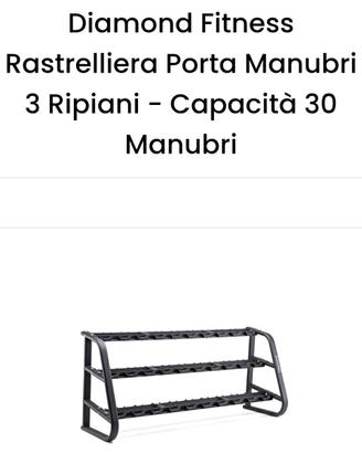rastrelliera Diamond  3 ripiani 