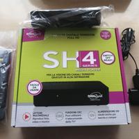 Decoder Digitale Terrestre DIGIQUEST SH4 T2 Nero