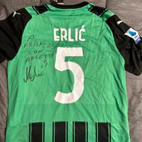 Maglia autografata Erlic - Sassuolo