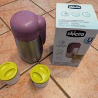 Porta pappa termico in acciaio inox Chicco