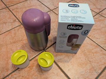 Porta pappa termico in acciaio inox Chicco