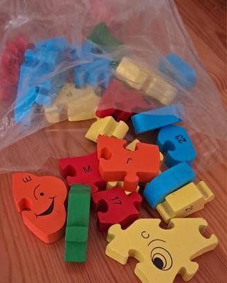 puzzle di legno