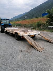 Macchina operatrice trainata, pianale 2 assi