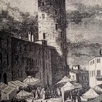 antica stampa di Merate (Lc) rarissima 