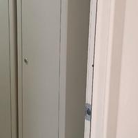 Armadio spogliatoio 1 porta/1 posto, Grigio