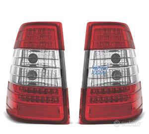 FANALI MERCEDES CLASSE E W124 SW 85-95 LED ROSSO C
