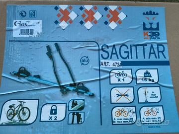 Portabici da tetto GEV Sagittar K39