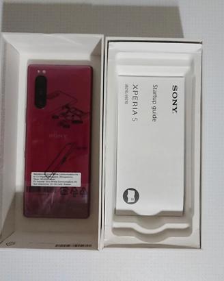 Sony Xperia 5 red 6.1" OLED 855 6GB 128GB 3x 12MP