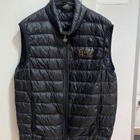 GIACCHETTO SMANICATO NERO EA7 EMPORIO ARMANI