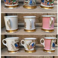 Tazza barba italo americana bandiera Italia USA