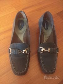 mocassini in pelle blu n.38 stonefly