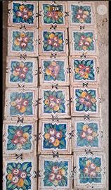 Riggiole - maioliche  1800, napoletane e siciliane