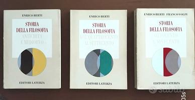 Storia della filosofia-a scelta su 3 - di E. Berti