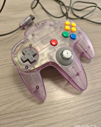 Controller Nintendo 64 + giochi ISS Pro 64 e F1