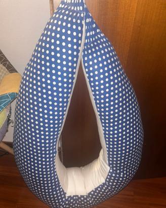 Cuscino allattamento koala babycare blu