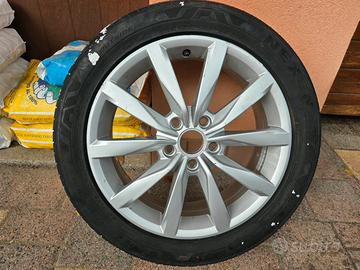 Ruota completa Dijon "17 VW golf 7