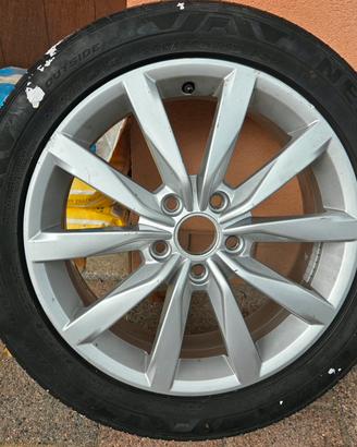 Ruota completa Dijon "17 VW golf 7