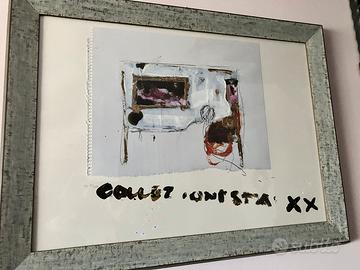 Serigrafia Mario Schifano con cornice