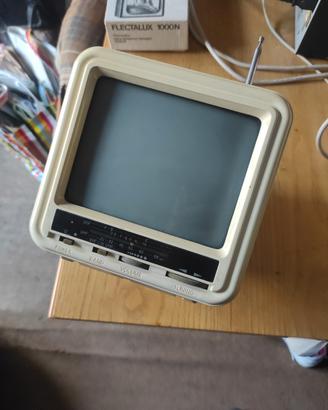 televisore bianco nero vintage